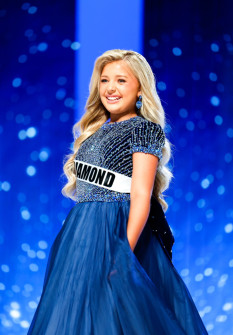 Blue Sherri Hill Couture Gown