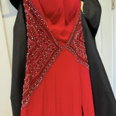 Jovani Couture Red Gown