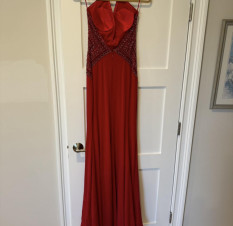 Jovani Couture Red Gown