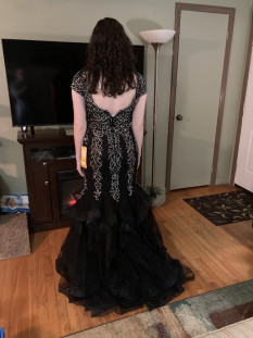 Black Mermaid Dress