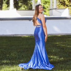  Ava Presley Beautiful Blue Gown!