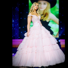  Pink Ball Gown Sherri Hill