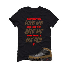 Air Jordan 9 Olive Black T-Shirt (Paid)| illcurrency