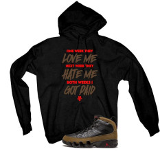  Air Jordan 9 Olive Black T-Shirt (Paid)| illcurrency