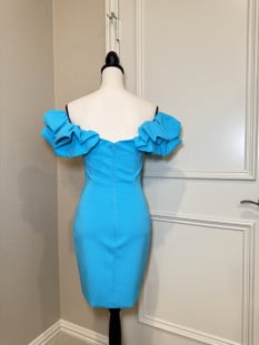 Blue Cocktail Dress