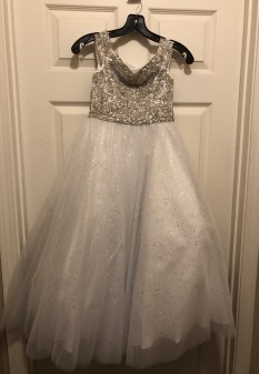 White Tiffany Designs Princess Dress