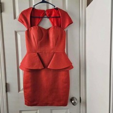 Jovani Red Mini Interview Dress