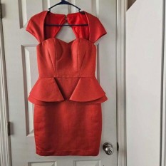  Jovani Red Mini Interview Dress