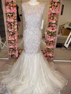 Jovani Couture Mermaid Pageant Gown