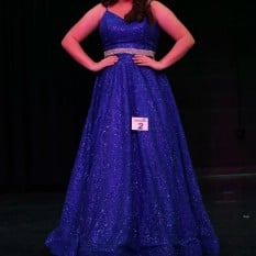 Nina Canacci Royal Blue Pageant Dress Style #4304