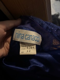 Nina Canacci Royal Blue Pageant Dress Style #4304