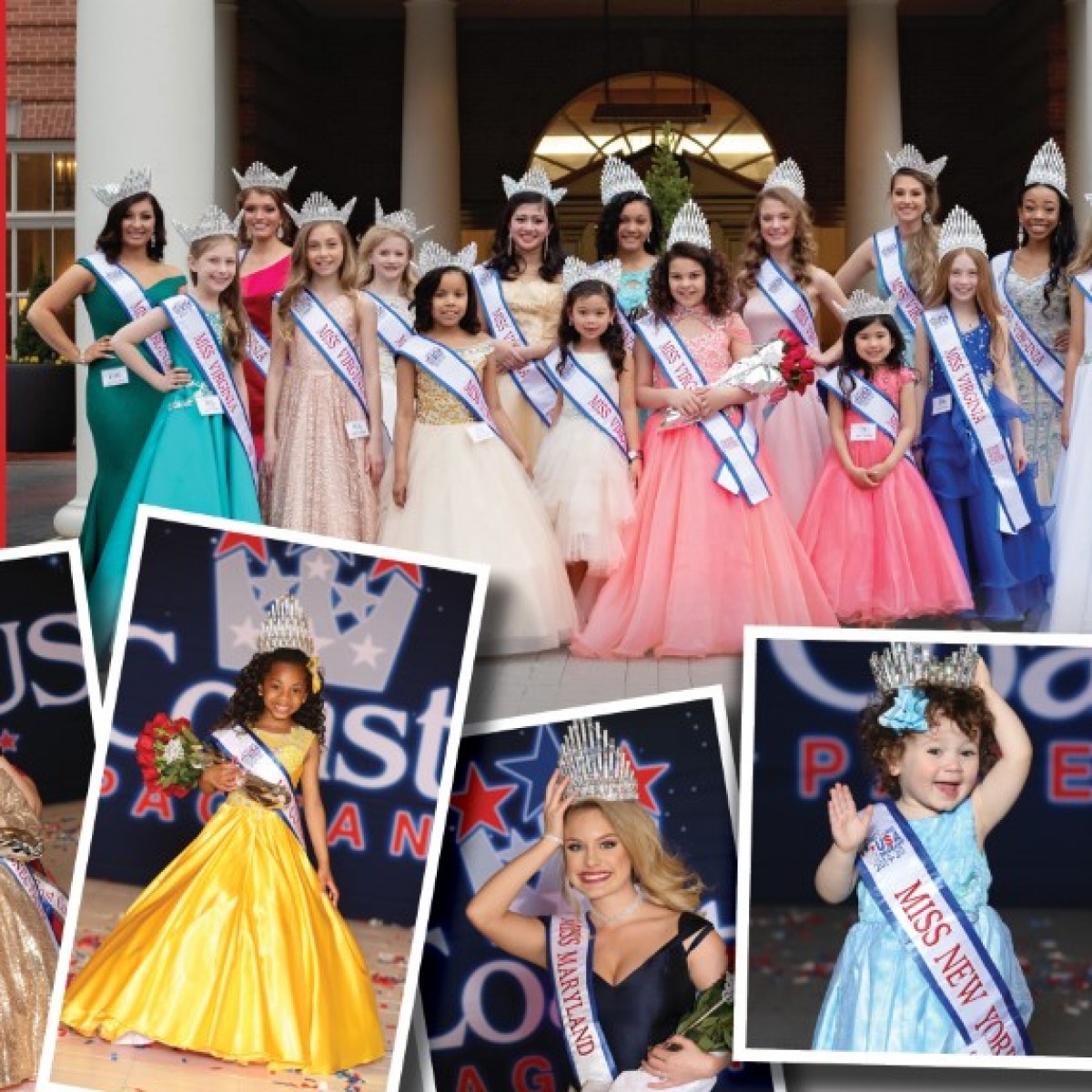 Miss Virginia East Coast Usa 2020 All Divisions Contestants Pageant Planet